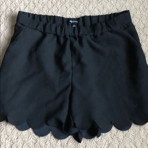 Scalloped Madewell Shorts